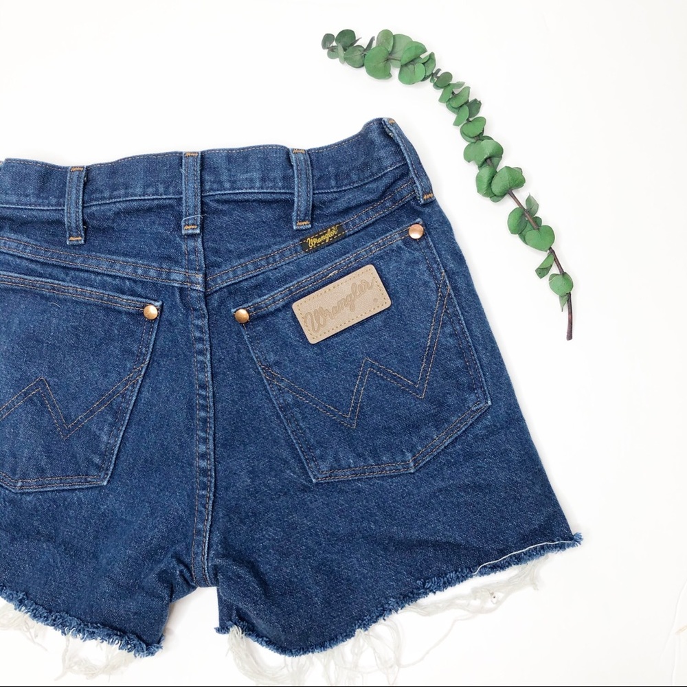 Wrangler high waisted shorts